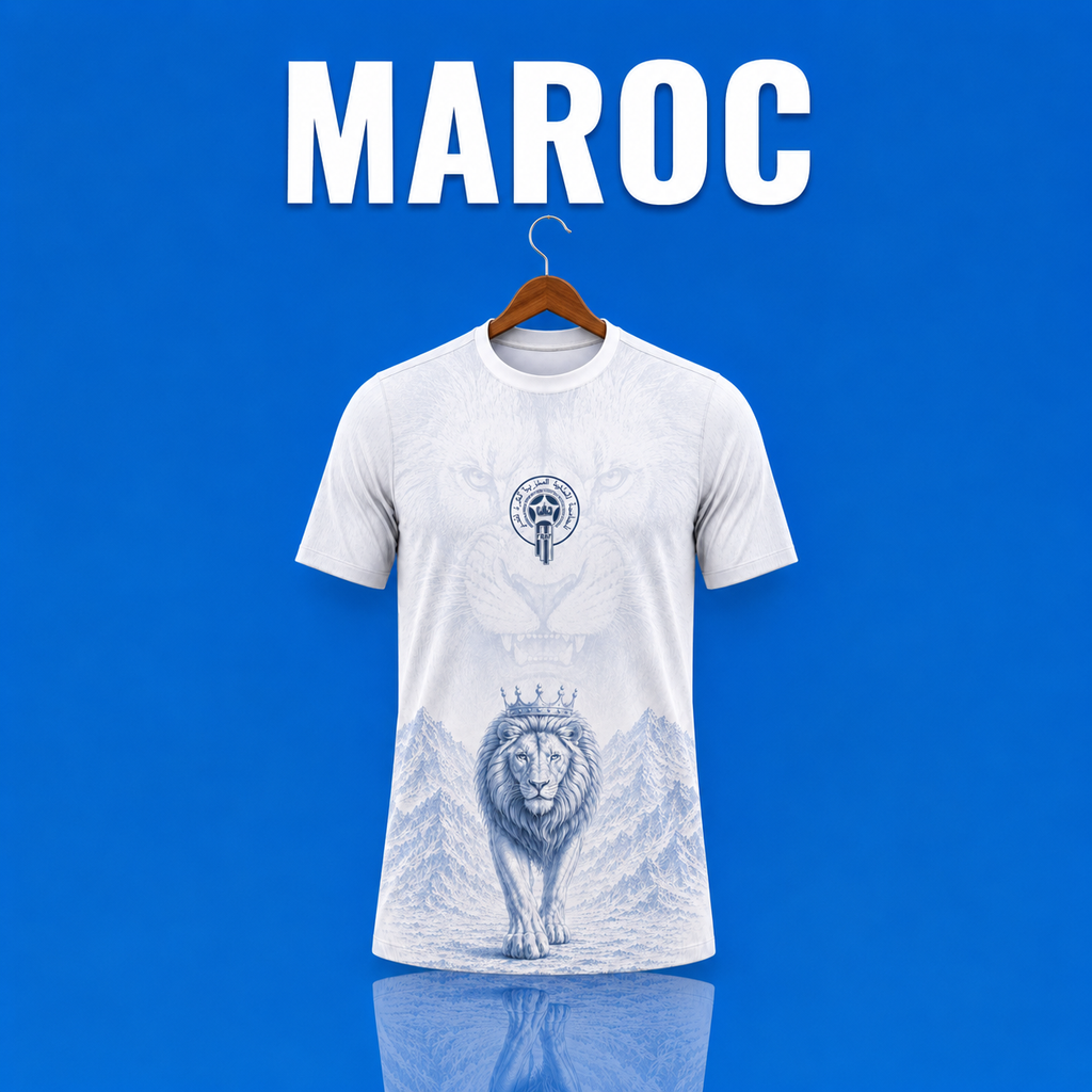 Maillot Maroc - LION DE L'ATLAS